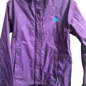 The North Face Vibrant Purple Windbreaker